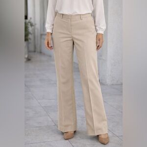 Brooks Brothers Women’s Straight Leg Advantage Chino Khaki Trousers SZ 12